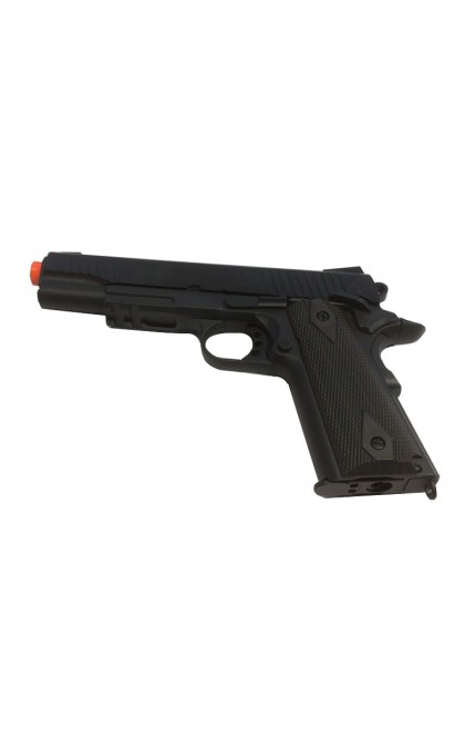 CYBERGUN PISTOLA SOFTAIR CO2 COLT 1911 RAIL GUN NERA SCARRELLANTE