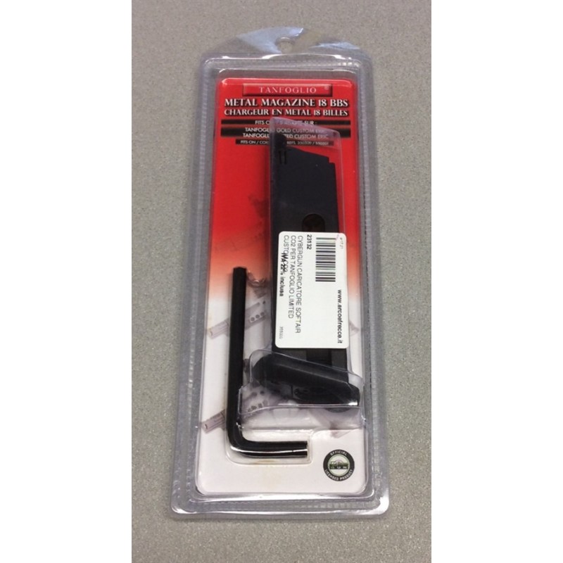 CYBERGUN CARICATORE SOFTAIR CO2 PER TANFOGLIO LIMITED CUSTOM CO2