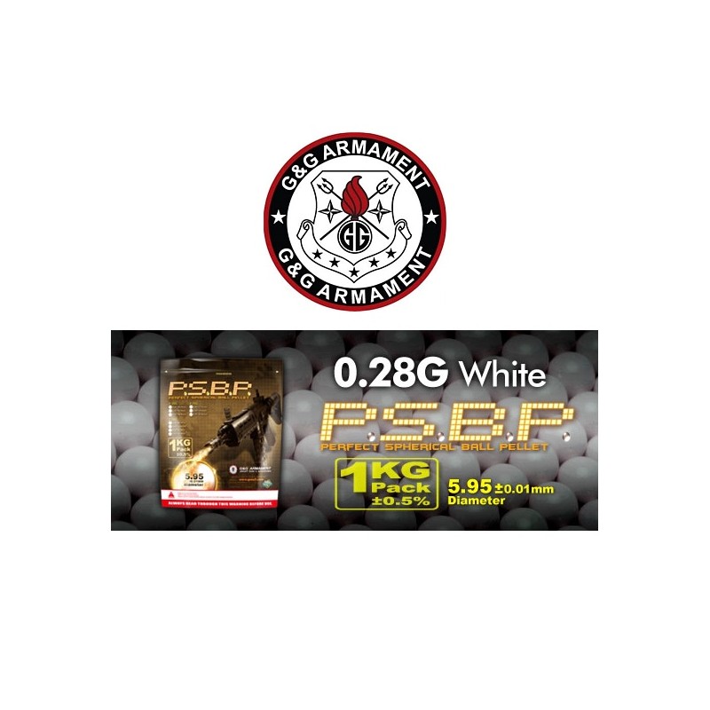 G&G PALLINI PRECISION 0.28g 3500 BB (1KG)