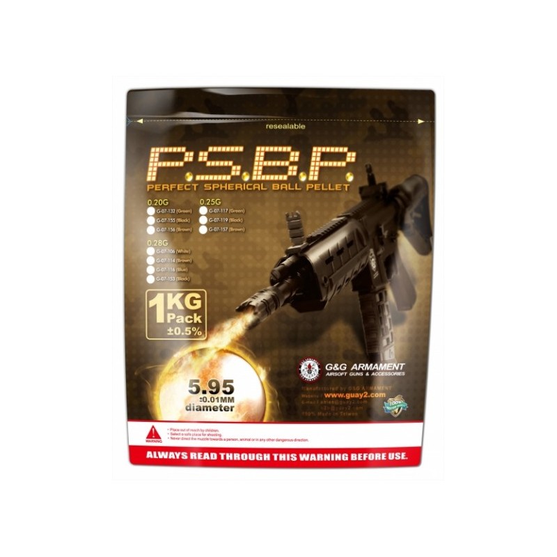 G&G PALLINI PRECISION 0.28g 3500 BB (1KG)