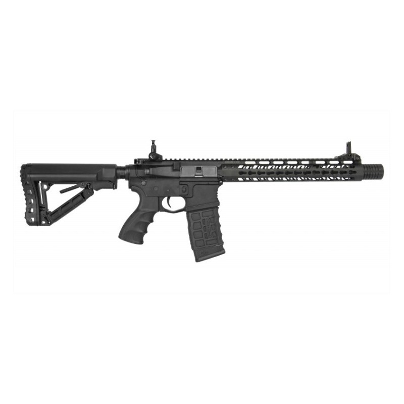 G&G FUCILE SOFTAIR ELETTRICO CM16 WILDHOG 12 BLACK IN POLIMERO