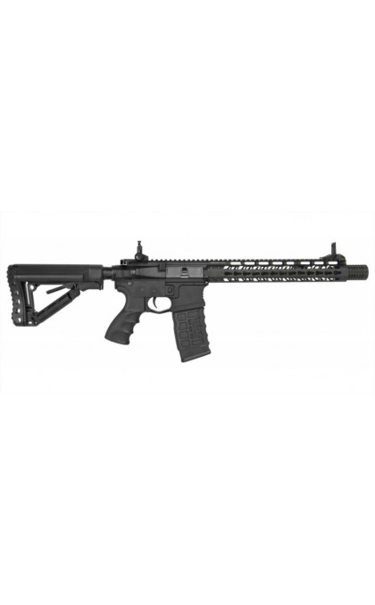 G&G FUCILE SOFTAIR ELETTRICO CM16 WILDHOG 12 BLACK IN POLIMERO