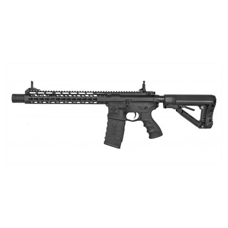 G&G FUCILE SOFTAIR ELETTRICO CM16 WILDHOG 12 BLACK IN POLIMERO