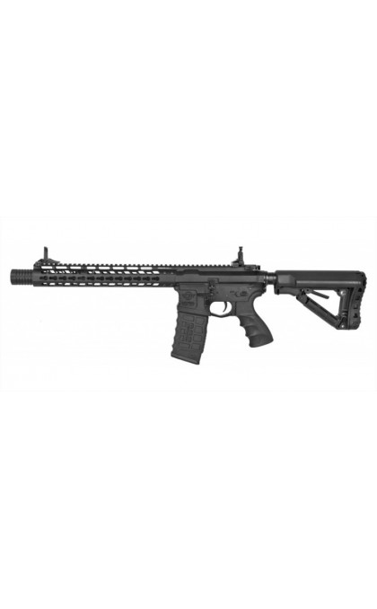 G&G FUCILE SOFTAIR ELETTRICO CM16 WILDHOG 12 BLACK IN POLIMERO