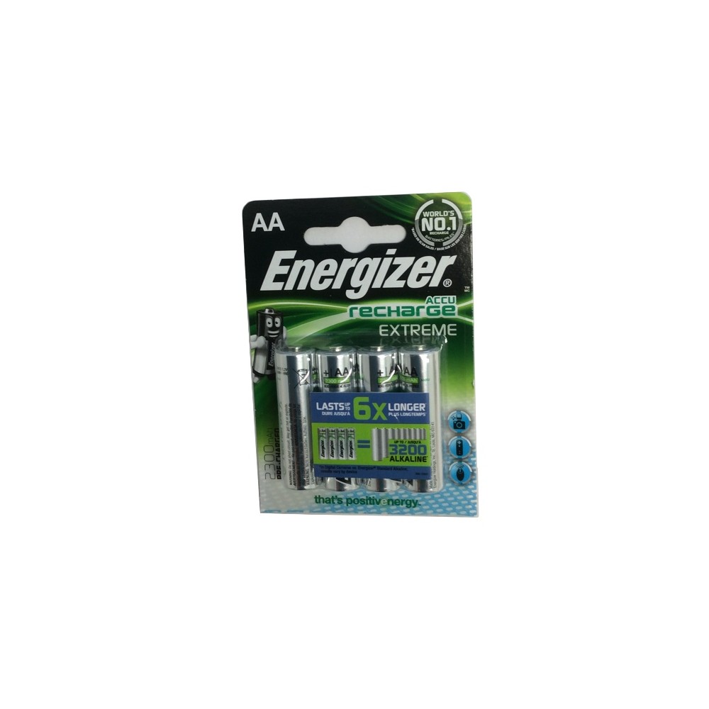 Energizer Batterie Ricaricabili AAA Recharge