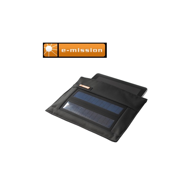 E-MISSION BUSTA SOLAR 2W CON BATTERIA 2200 mAH