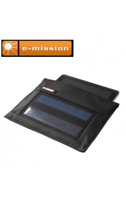 E-MISSION BUSTA SOLAR 2W CON BATTERIA 2200 mAH