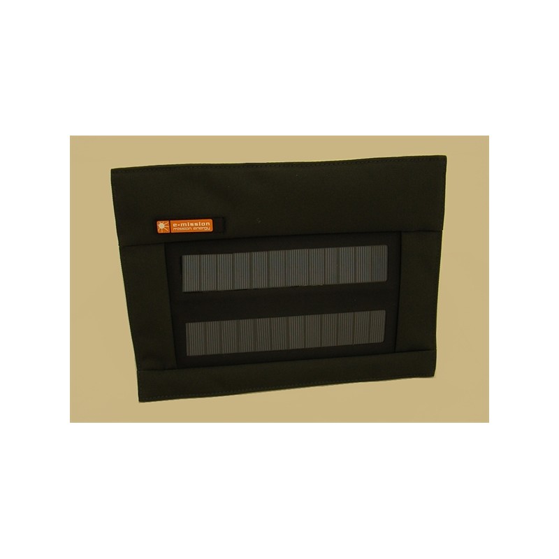 E-MISSION BUSTA SOLAR 2W CON BATTERIA 2200 mAH