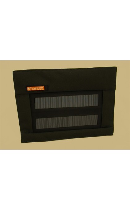 E-MISSION BUSTA SOLAR 2W CON BATTERIA 2200 mAH