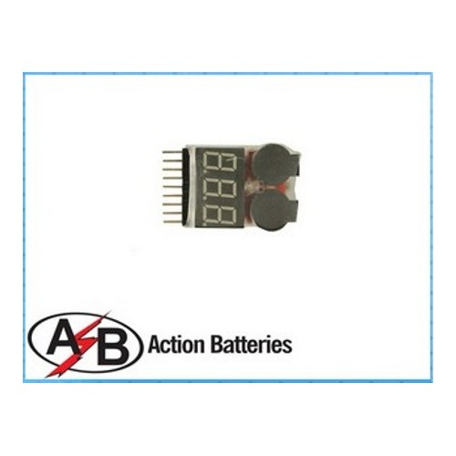 AB TESTER LIPO/LIFE CON ALARM