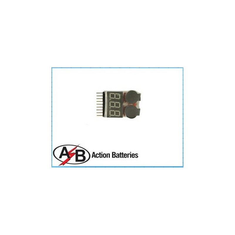 AB TESTER LIPO/LIFE CON ALARM