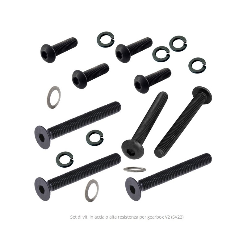 FPS SET DI VITI IN ACCIAIO PER GEARBOX V2