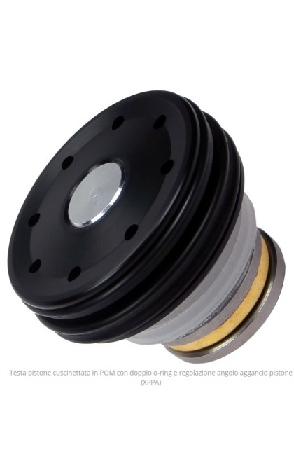 FPS TESTA PISTONE IN POLIMERO CON CUSCINETTI + XRING DI TENUTA