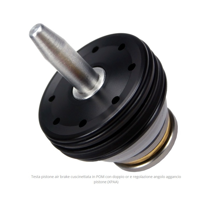 FPS TESTA PISTONE IN POLIMERO CON CUSCINETTI + XRING DI TENUTA