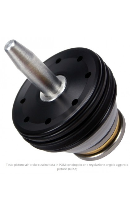 FPS TESTA PISTONE IN POLIMERO CON CUSCINETTI + XRING DI TENUTA