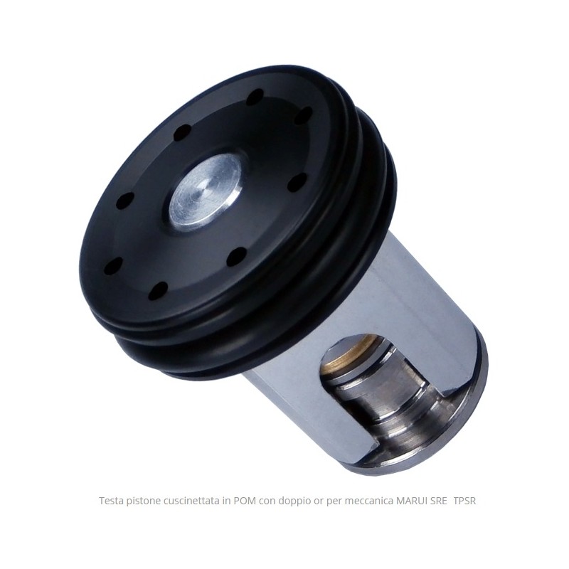 FPS TESTA PISTONE IN POLIMERO CON CUSCINETTI + XRING DI TENUTA