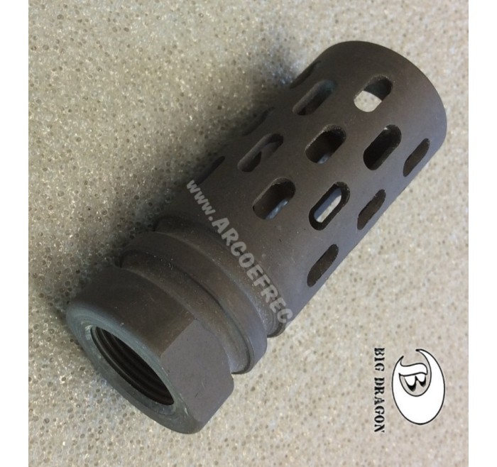 BIG DRAGON SPEGNIFIAMMA IN ACCIAIO BC 1.0