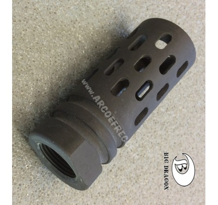 BIG DRAGON SPEGNIFIAMMA IN ACCIAIO BC 1.0