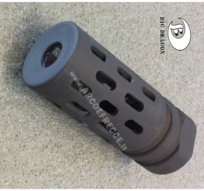 BIG DRAGON SPEGNIFIAMMA IN ACCIAIO BC 1.0