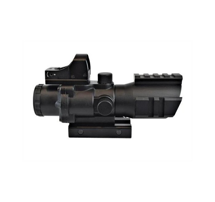 JS TACTICAL COMBO OTTICA - RED DOT 4X32  CANNOCCHIALE