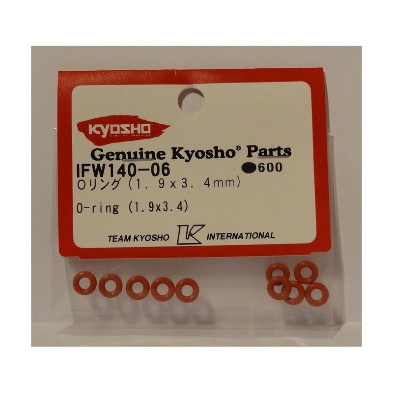 KYOSHO O-RING 1.9 X 3.4
