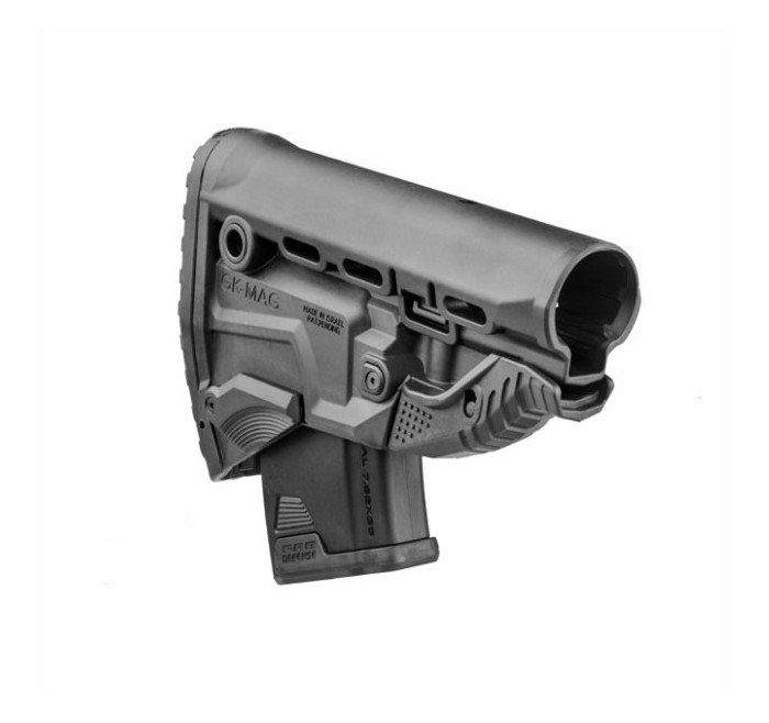 FAB DEFENSE CALCIO COLLASSABILE GK-MAG CON PORTACARICATORE PER AK