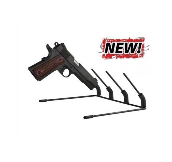Porta Pistole Acrilico Trasparente - Rastrelliera 2 Pezzi Per Collezione - Foto 8