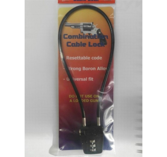 FRANZEN CAVO BLOCCO UNIVERSALE PER PISTOLA CON COMBINAZIONE