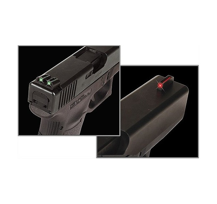 TRUGLO SET MIRE + FIBRA VERDE E ROSSA GLOCK 17 *17-35* 