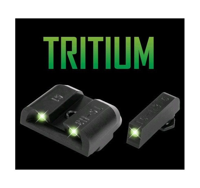 TRUGLO BRITE SITE MIRE AL TRIZIO GLOW IN THE DARK GLOCK 17-39 