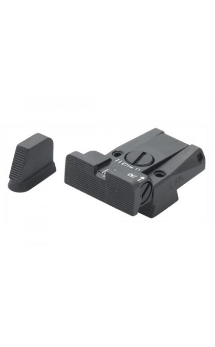 LPA SIGHTS SET MIRINO E TACCA DI MIRA REGOLABILI per CZ                                                                         
