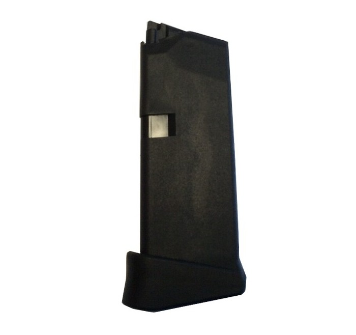 GLOCK CARICATORE MOD. 43 CAL. 9mm CON PROLUNGA 6 COLPI 