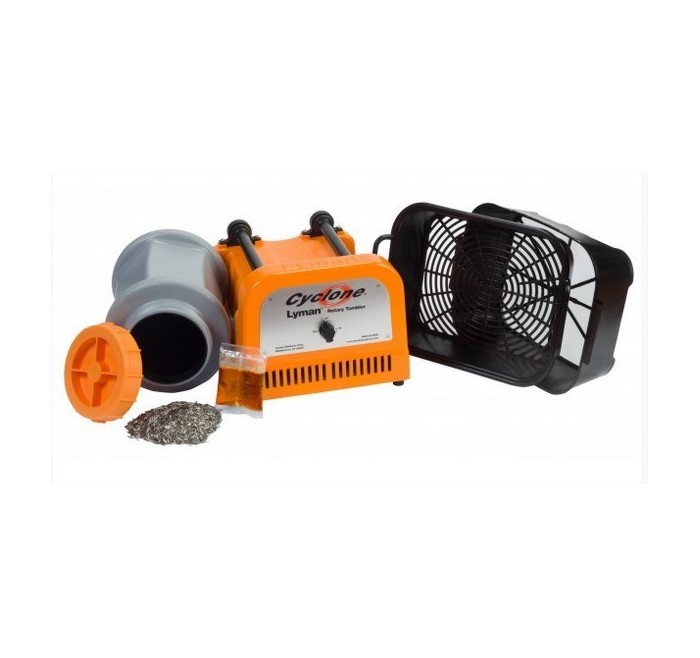 LYMAN VIBROPULITORE CYCLONE ROTARY CASE TUMBLER 230v 