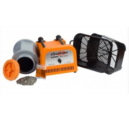 LYMAN VIBROPULITORE CYCLONE ROTARY CASE TUMBLER 230v 