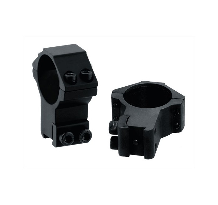 UTG ANELLI OTTICA ACCUSHOT 30mm ALTI ATTACCO DIANA 11mm RGPM-30H4