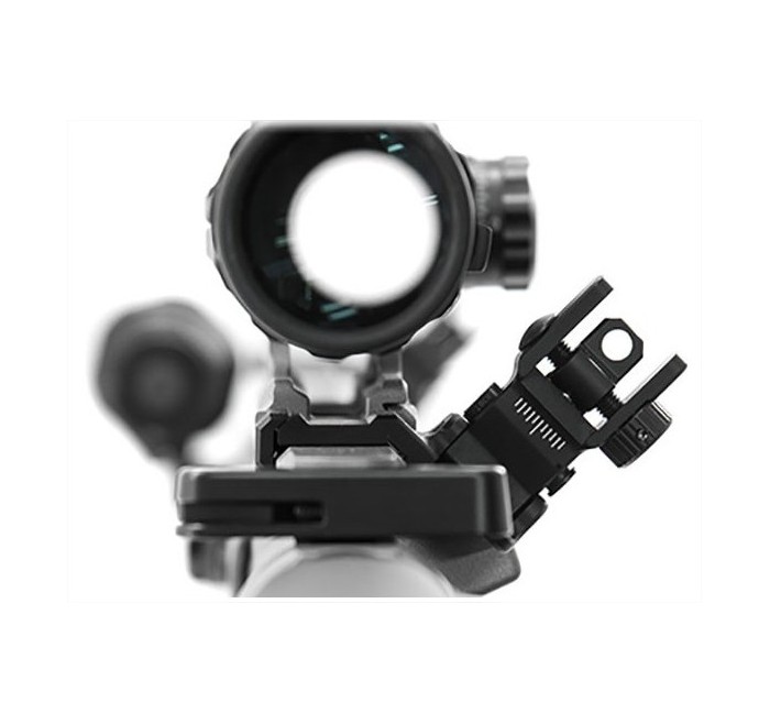 UTG MIRINO POSTERIORE FLIP UP INCLINATO 45° PER AR15 PICATINNY