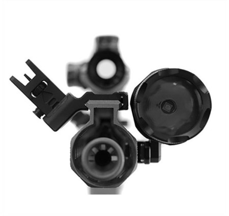 UTG MIRINO ANTERIORE FLIP UP INCLINATO 45-¦ PER AR15 PICATINNY