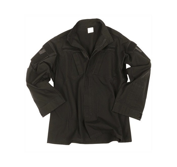 MILTEC GIACCA ACU RIPSTOP NERO