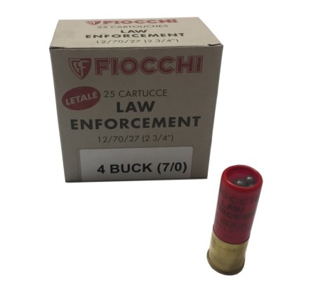 FIOCCHI CARTUCCE A PALLETTONI CAL.12  7/0 *Conf. da 25pz* 