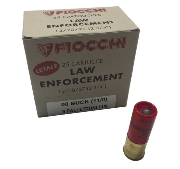 FIOCCHI CARTUCCE A PALLETTONI CAL.12  11/0 *Conf. da 25pz* 