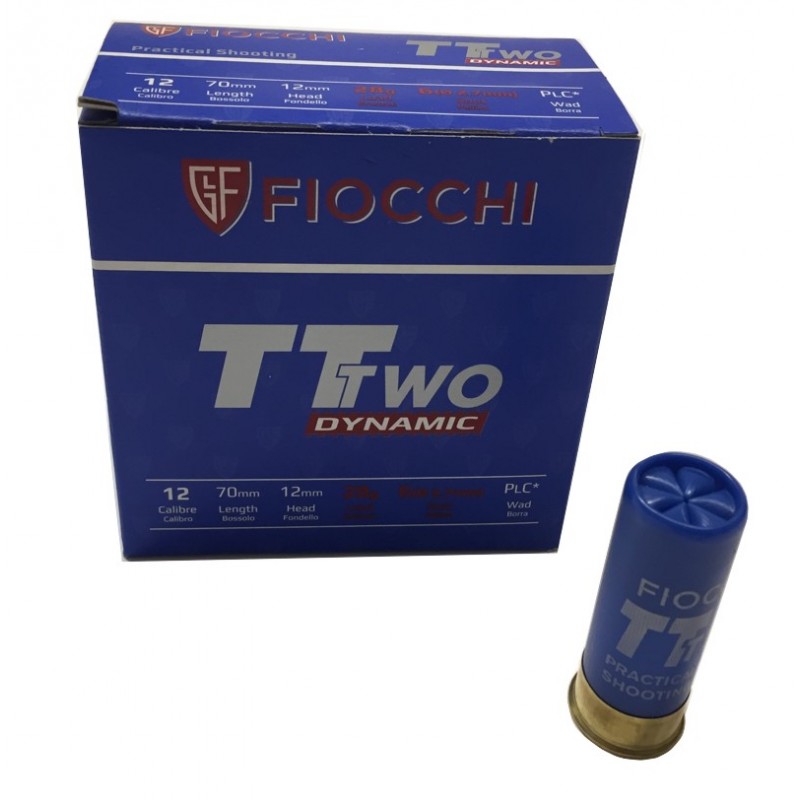 FIOCCHI CARTUCCE TT TWO DYNAMIC CAL. 12 28g pallino 6,0 *Conf. da 25pz* 