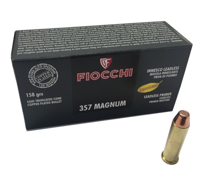 FIOCCHI CARTUCCE CAL. 357MAG LL TCCP RAM 158grs *Conf. da 50pz* 