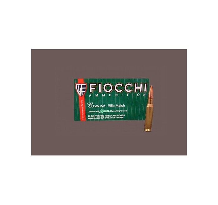 FIOCCHI CARTUCCE EXACTA KING CAL. 308 WIN 168grs *Conf. da 20pz* 
