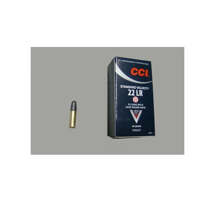 CCI CARTUCCE CAL. .22LR STANDARD VELOCITY *Conf. 50pz* 