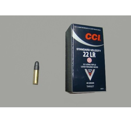 CCI CARTUCCE CAL. .22LR STANDARD VELOCITY *Conf. 50pz* 