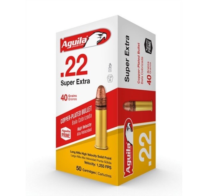 AGUILA CARTUCCE CAL .22LR RAMATE HVSP 40grs *Conf. 50pz* 