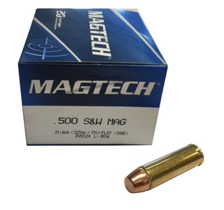 MAGTECH CARTUCCE CAL 500 S&W 325grs FMJ *Conf. da 20pz* 