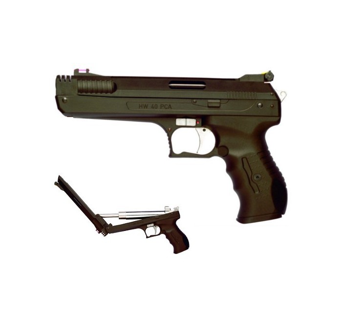 WEIHRAUCH PISTOLA PAC 40 PCA -7,5j CAL. 4,5 C.N. 72 