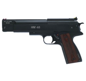WEIHRAUCH PISTOLA PAC 45 NERA -7,5j CAL. 4,5 C.N. 163 