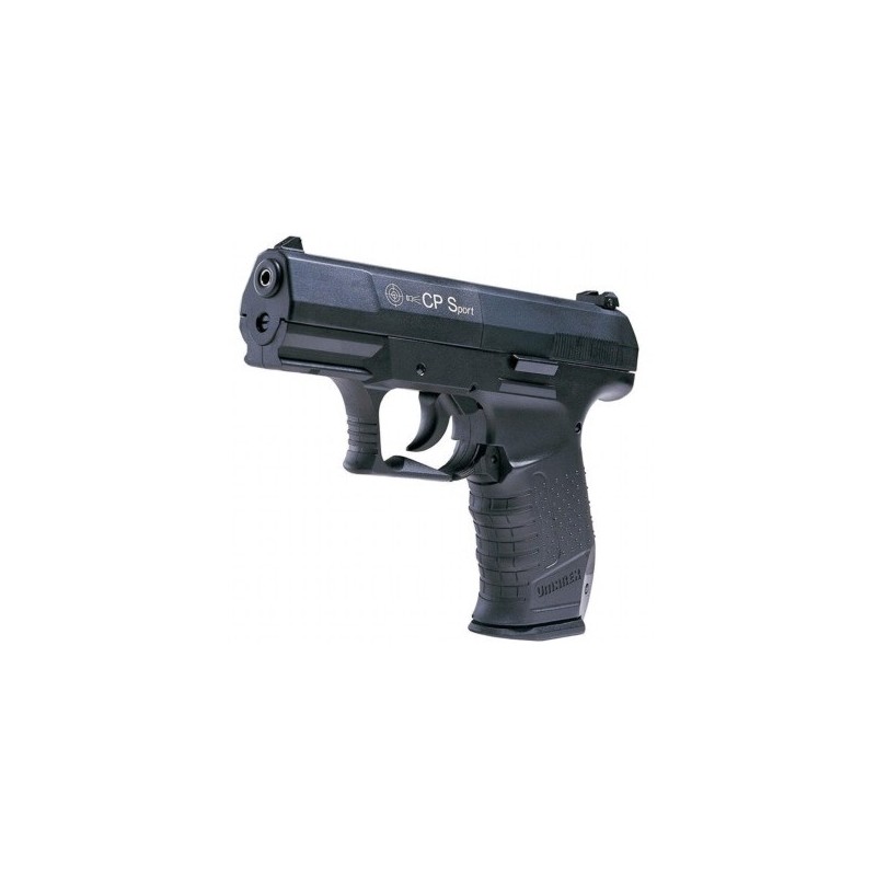 UMAREX WALTHER PISTOLA CP SPORT NERA CO2 -7,5J CAL. 4,5 C.N. 652/160
